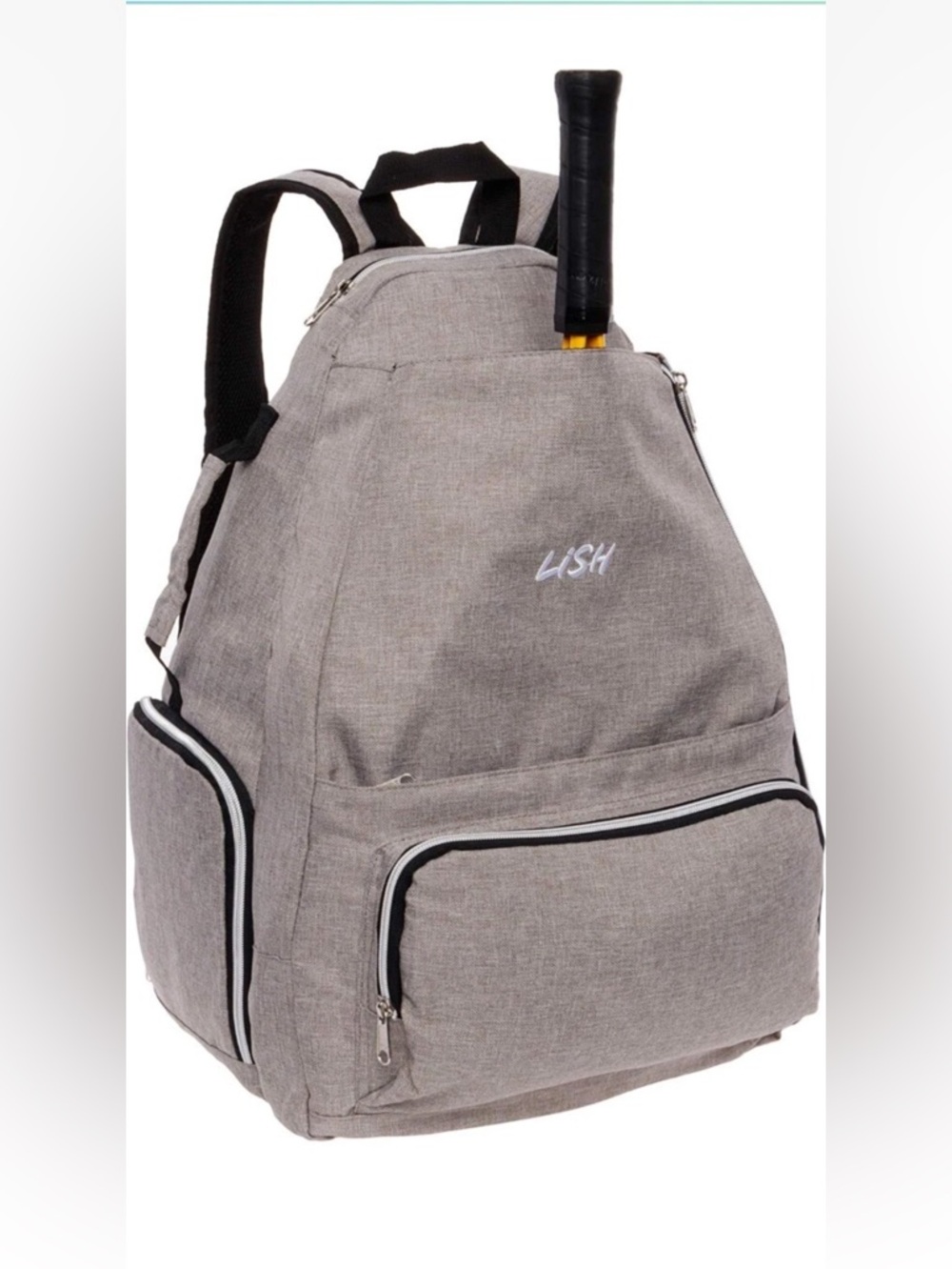NEW In Package Tennis Backpack w/Shoe Compartment LISH Brand Bag Pickleball